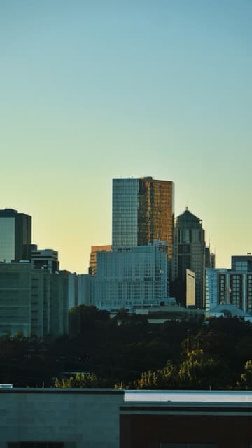 Moving to Charlotte, NC travel map template - Interactive custom map