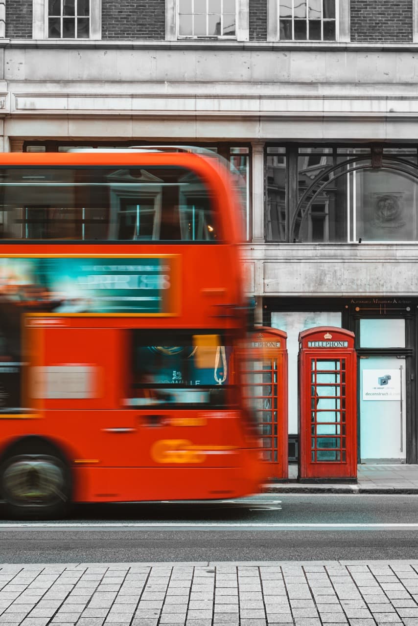London travel map template - Interactive custom map