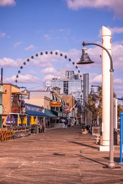 Moving to Myrtle Beach, NC travel map template - Interactive custom map