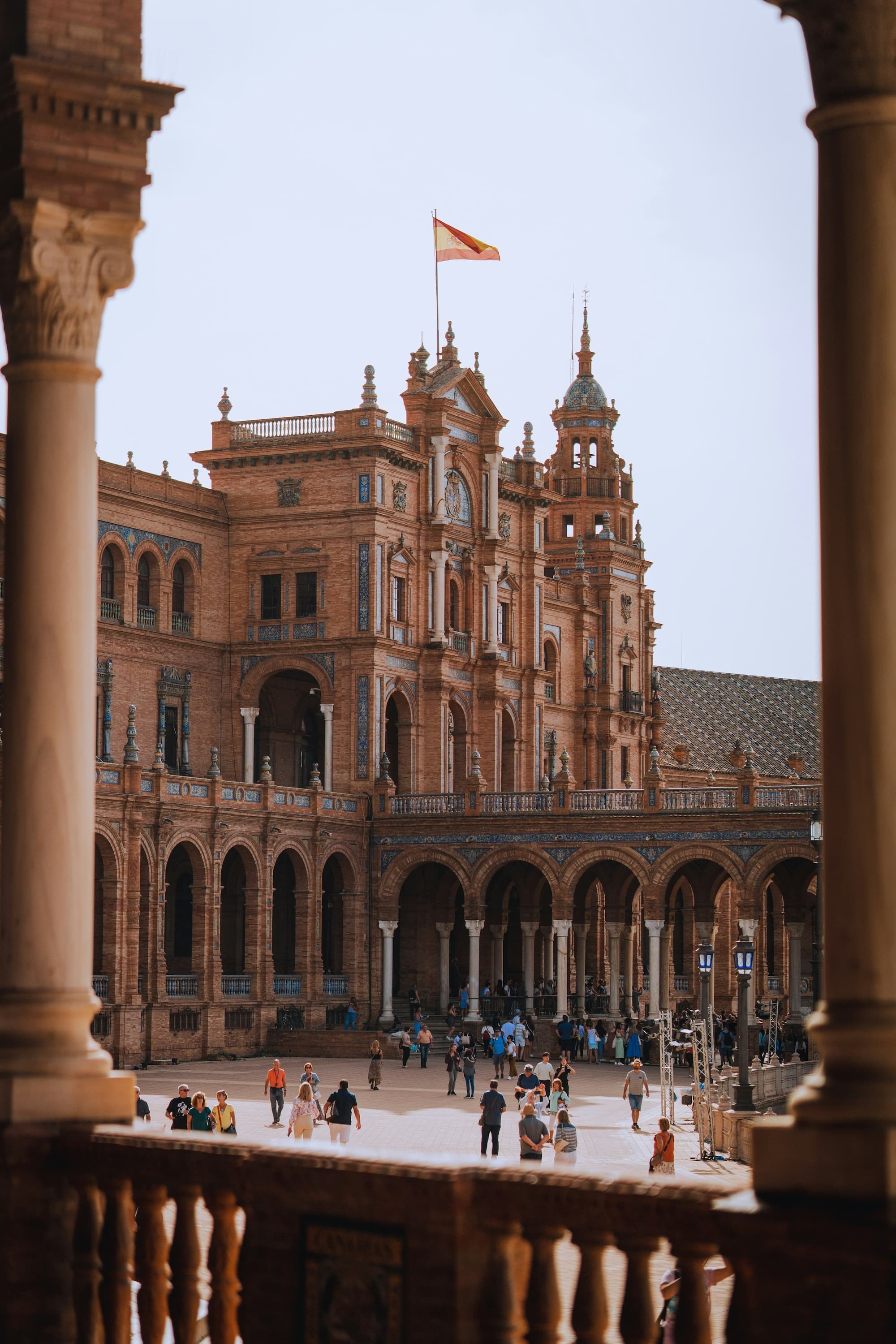 Spain travel map template - Interactive custom map
