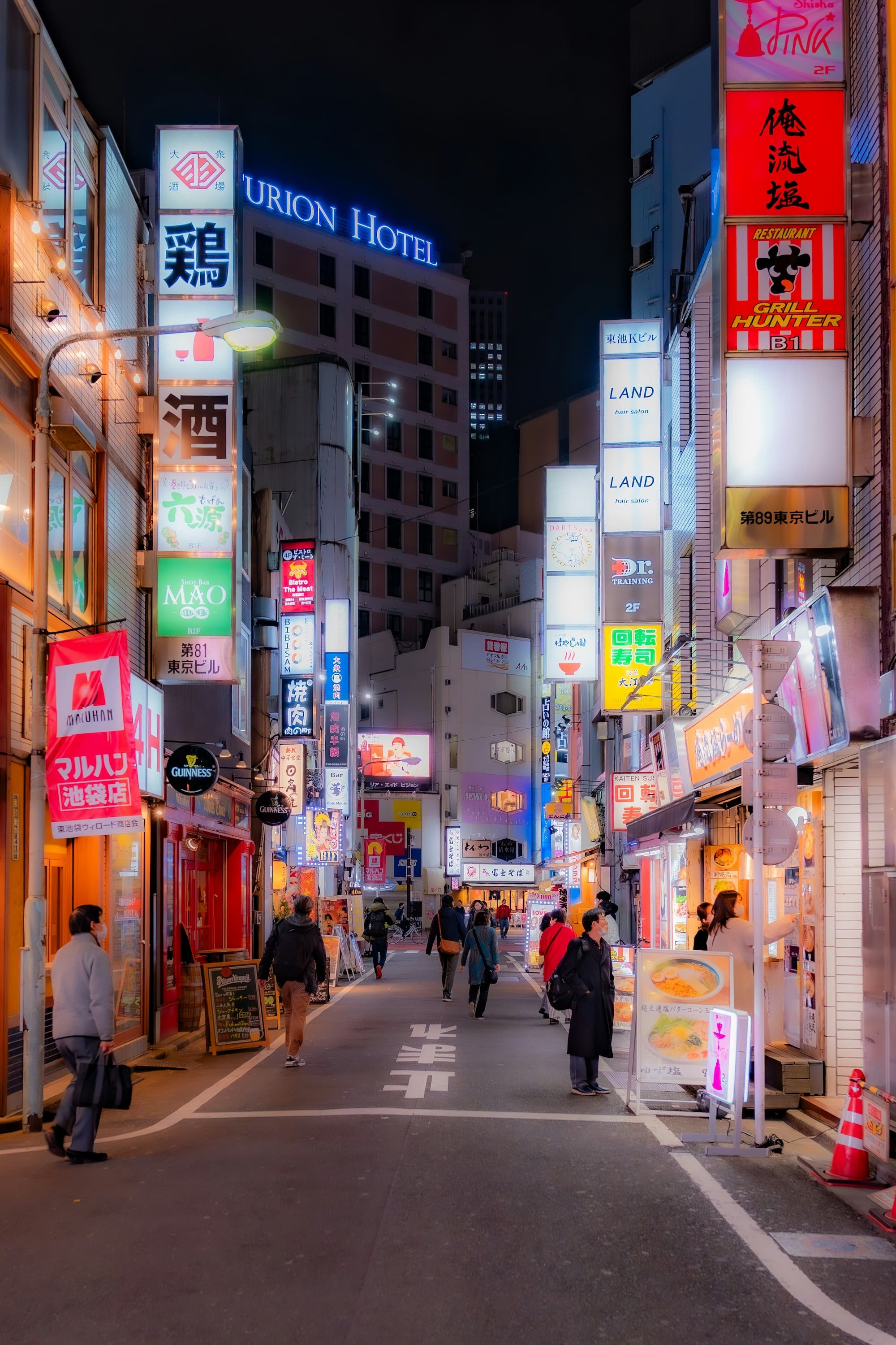 Tokyo travel map template - Interactive custom map
